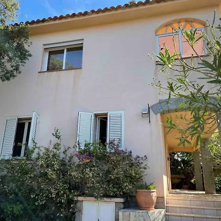 Maison Bon Aria Familiale Vue 5 Min Plages Ferienhaus